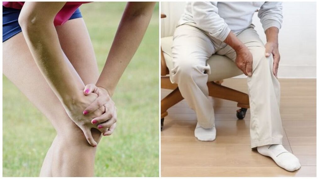 Οι τραυματισμοί και οι αλλαγές που σχετίζονται με την ηλικία είναι οι κύριες αιτίες αρθρώσεων της άρθρωσης του γόνατος